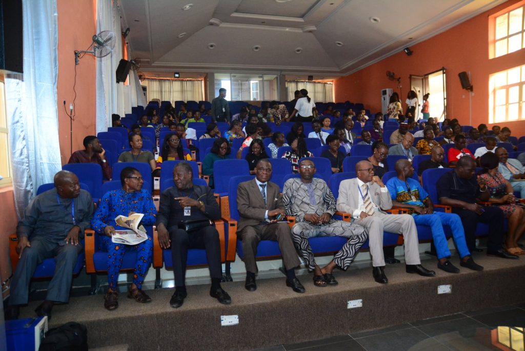 A CROSS-SECTION OF SOME FACULTY DEANS AND PARTICIPANTS DURING THE WORKSHOP OPENING